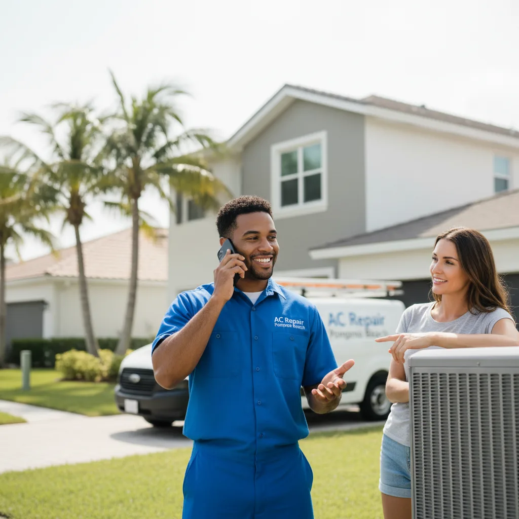 AC Repair Pompano Beach customer support in North Andover